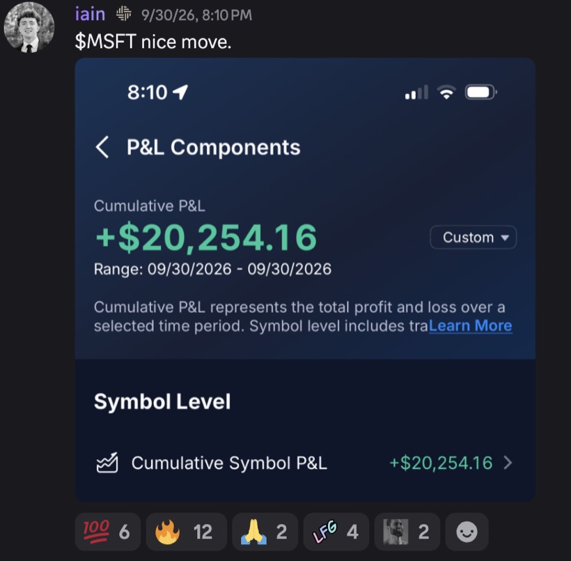 iain: +$20,254.16 MSFT, in one day
